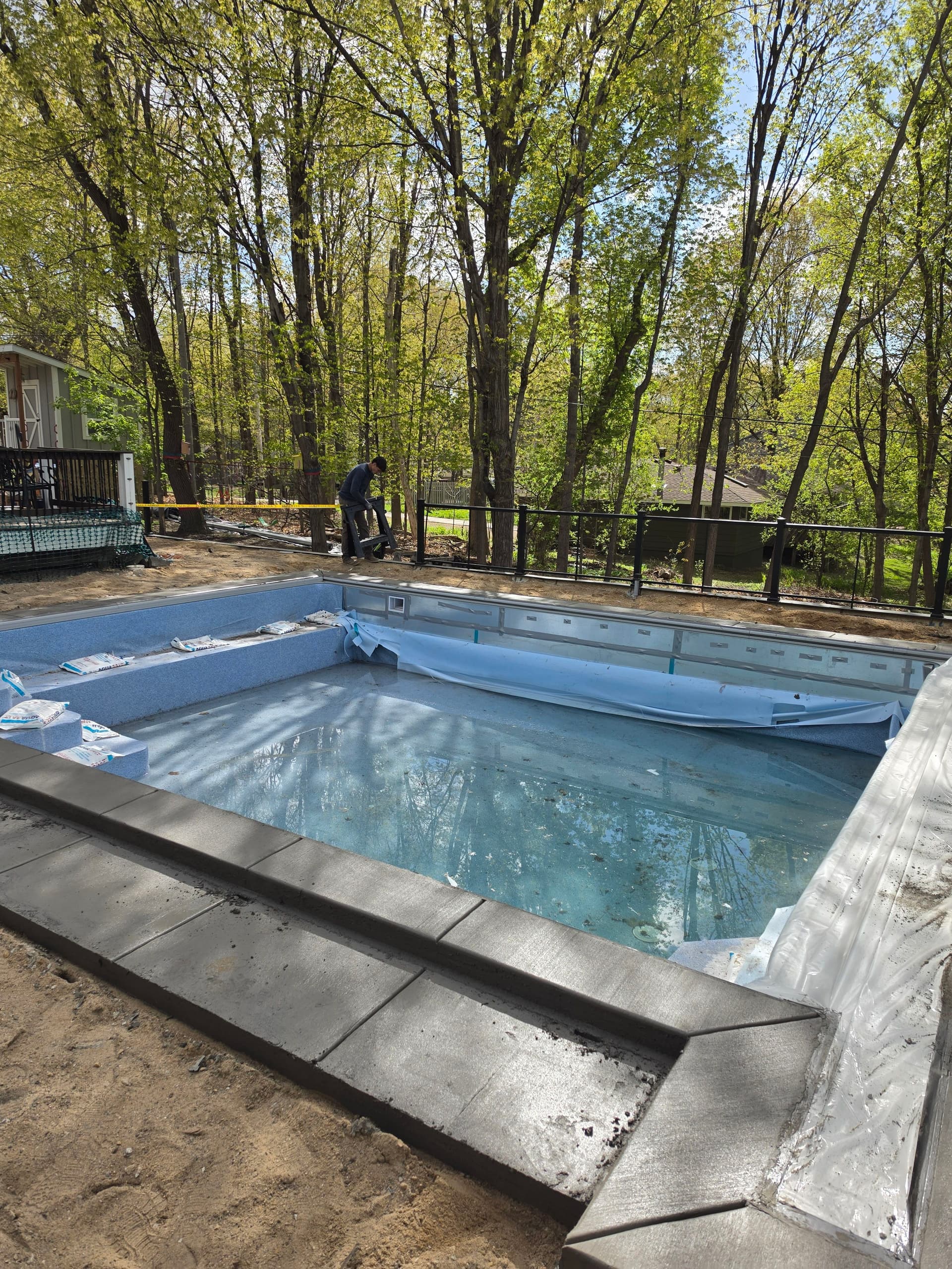 Gallery photos for Driveways, Steps, and a Pool Deck - Big Week for Our Crew: Image #9