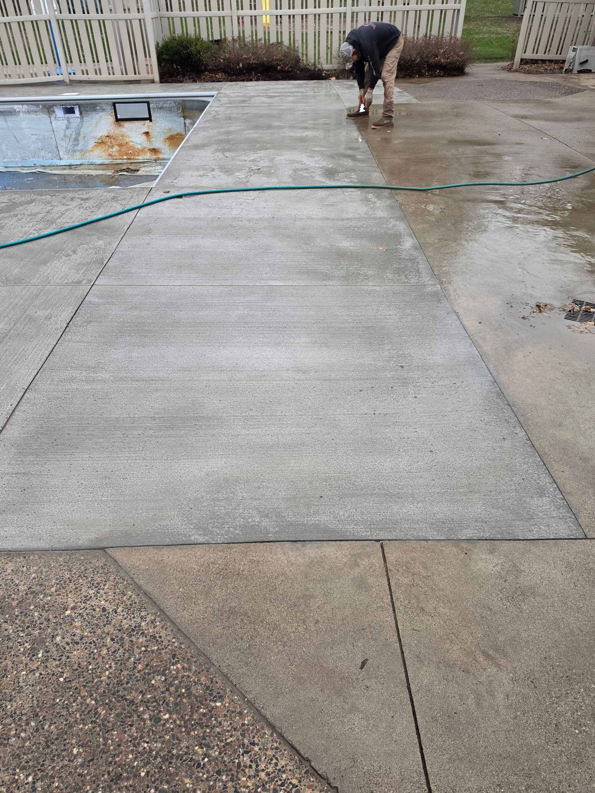 Gallery photos for Pool Deck Concrete Pour for Nassau Pools Start to Finish: Image #1