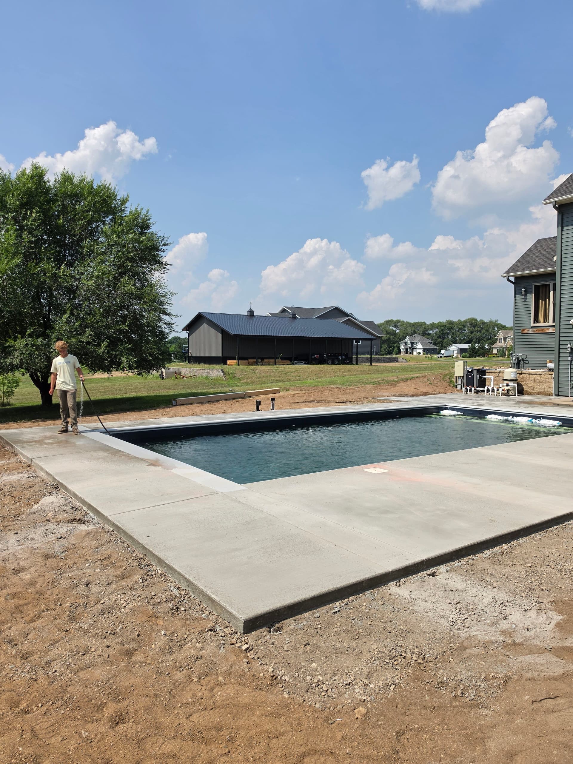 Gallery photos for Pool Deck, Patios, and a Metallic Interior Floor All in One: Image #1
