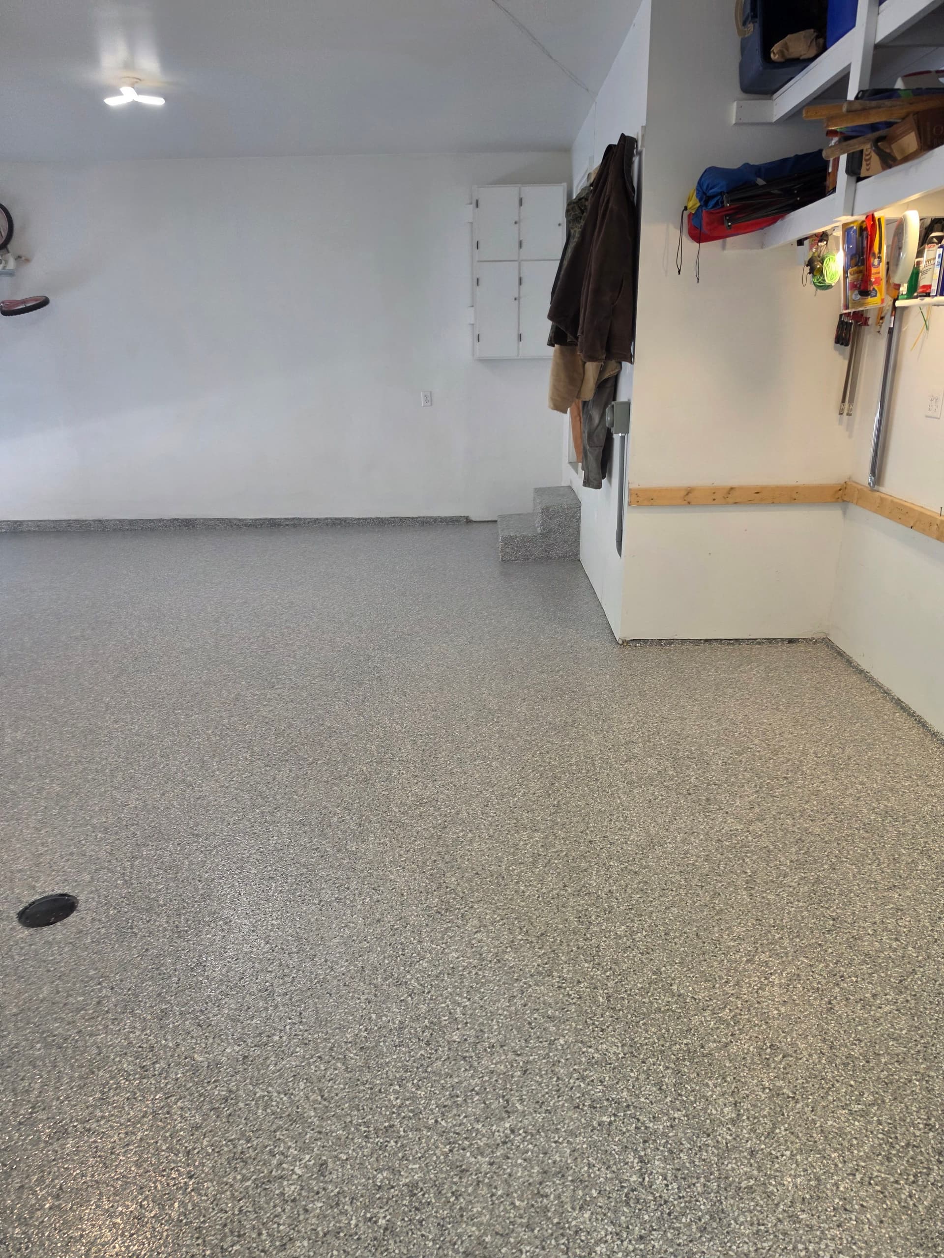 Gallery photos for Garage Drain, Apron, Sidewalk, and Floor Coating Done Right: Image #3
