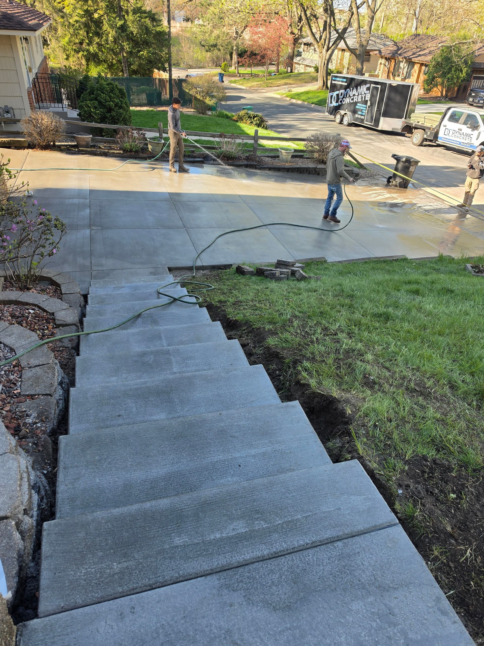 Gallery photos for Driveways, Steps, and a Pool Deck - Big Week for Our Crew: Image #3