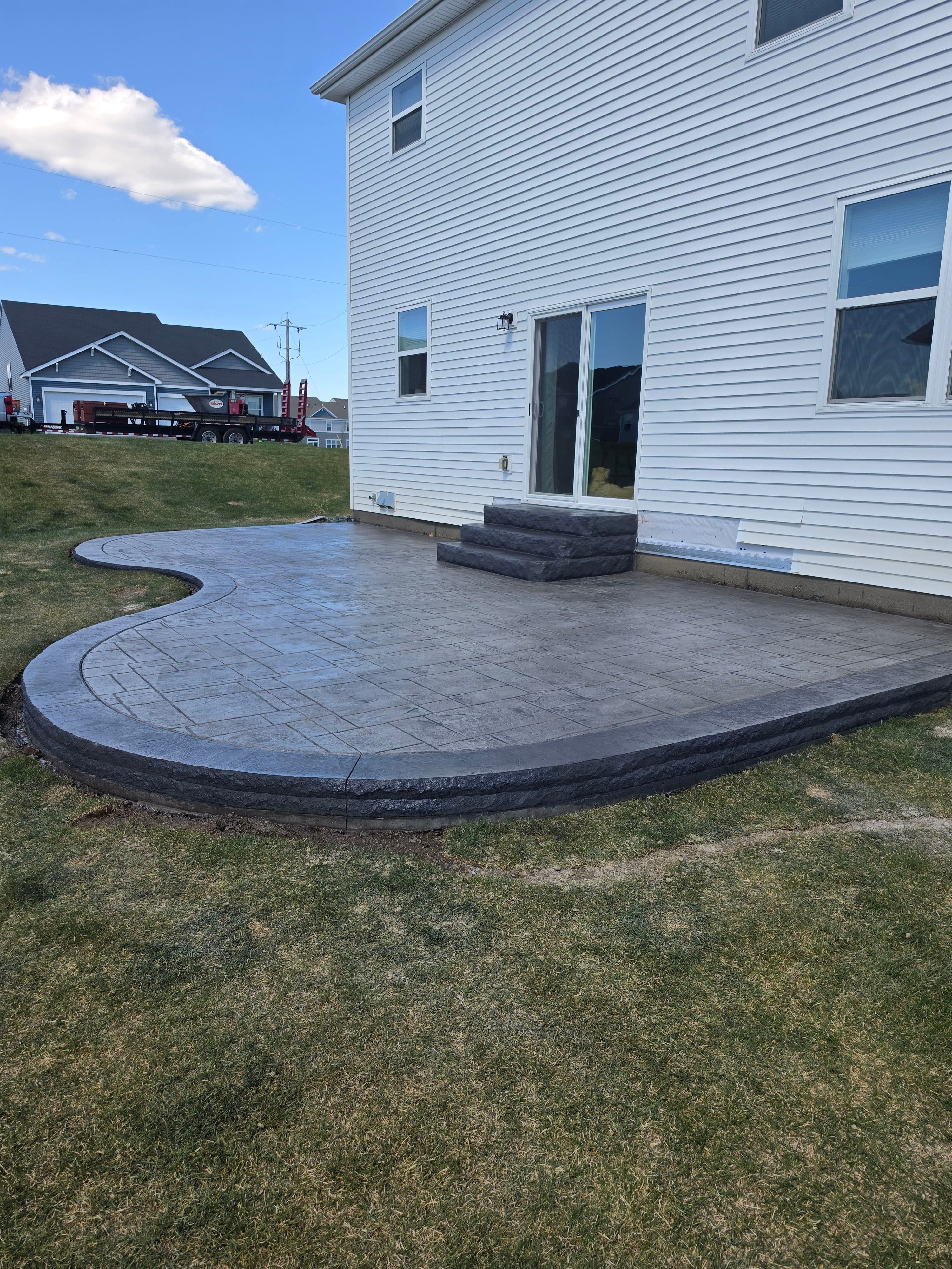 Project Stamped, Textured, and Broom-Finish Concrete Patios Built to Last image