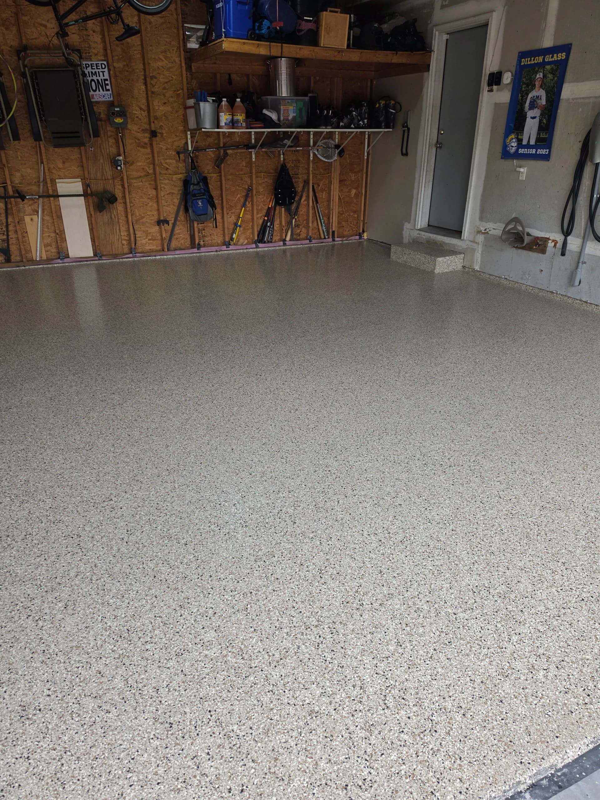 Gallery photos for Metallic Epoxy, Flake Coatings, and Stamped Concrete - A Busy Season Recap: Image #6