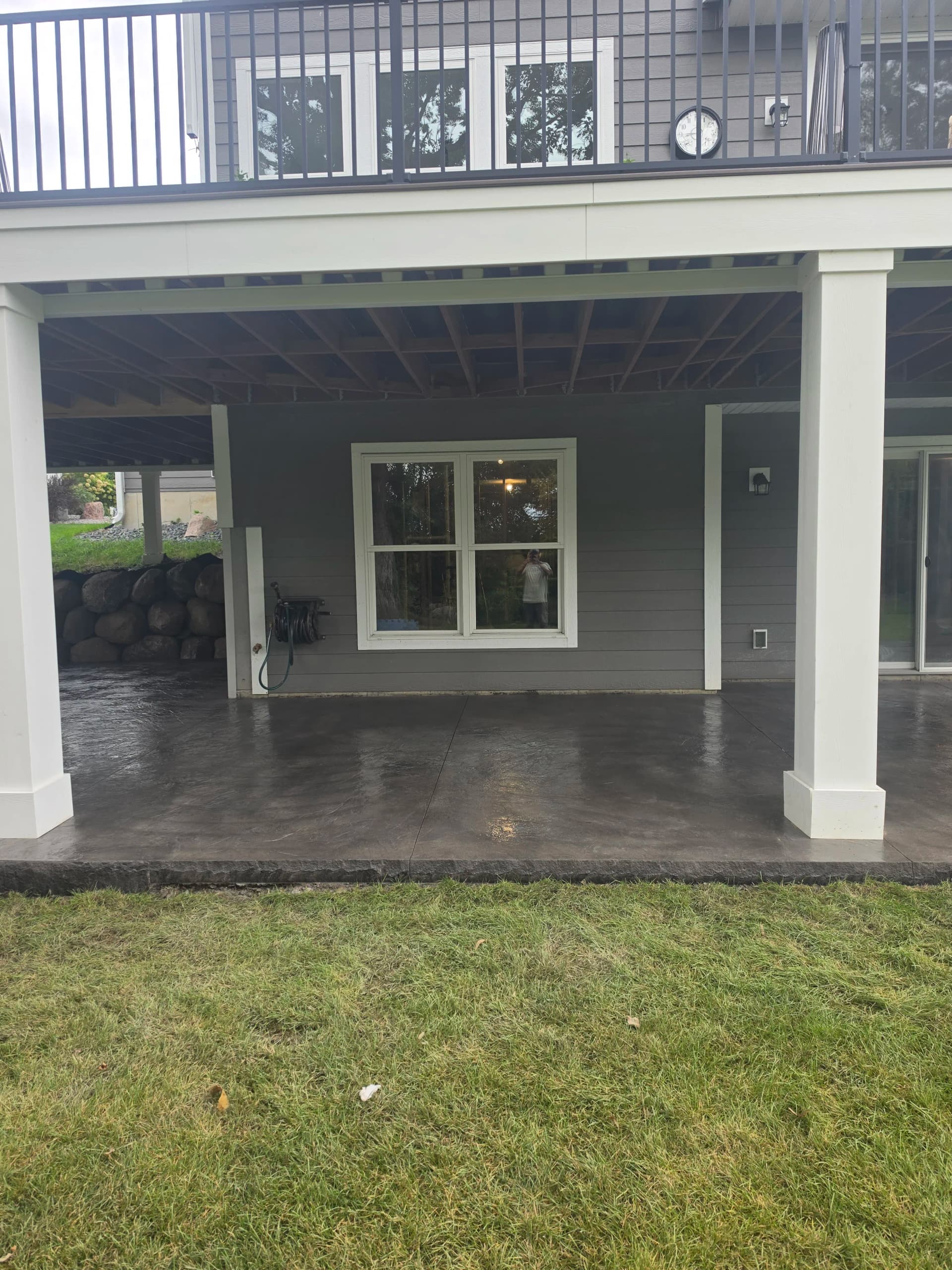Gallery photos for Driveways, Patios, and Stamped Concrete - A Busy Week of Quality Pours: Image #6