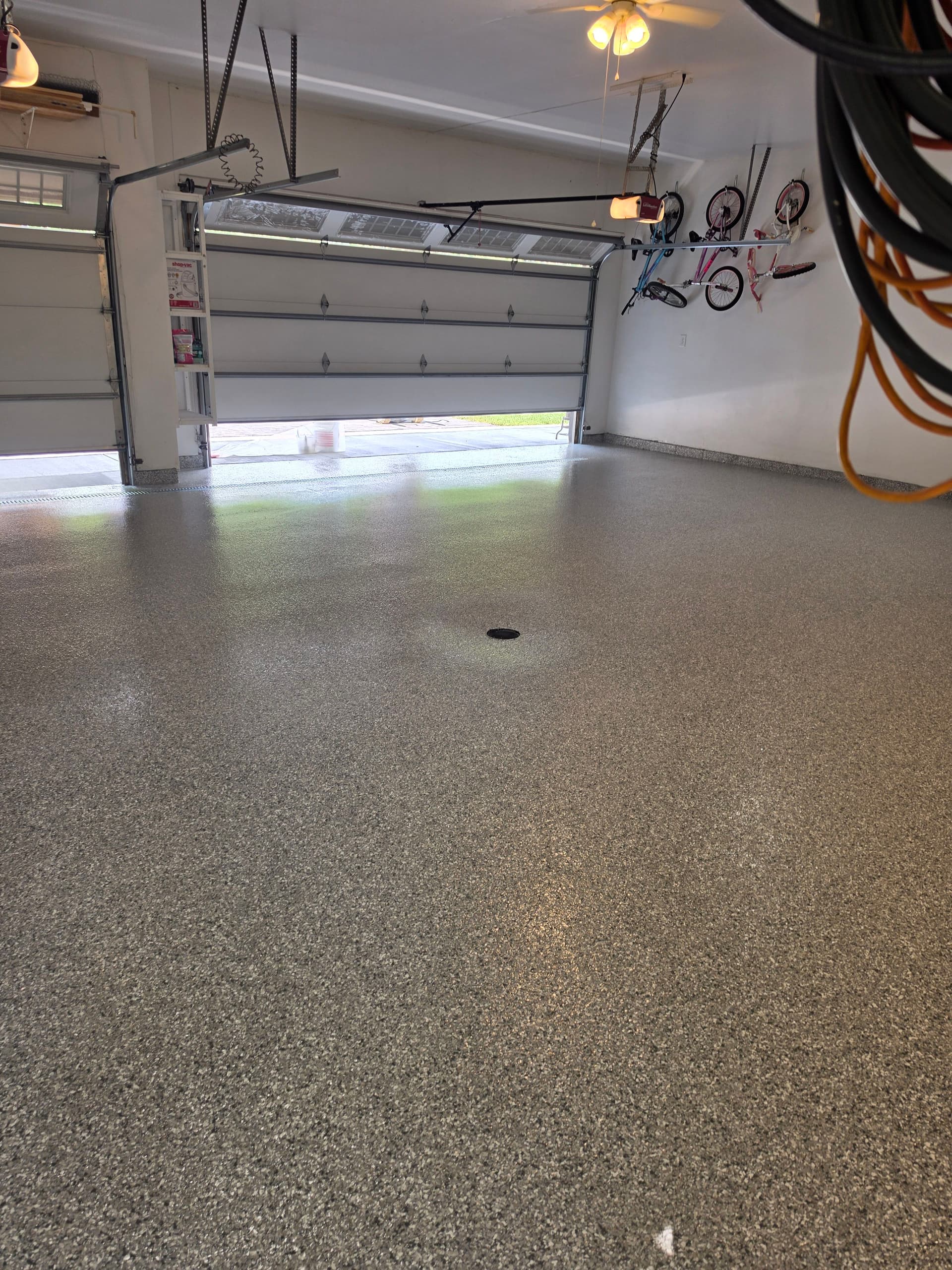 Gallery photos for Garage Drain, Apron, Sidewalk, and Floor Coating Done Right: Image #1