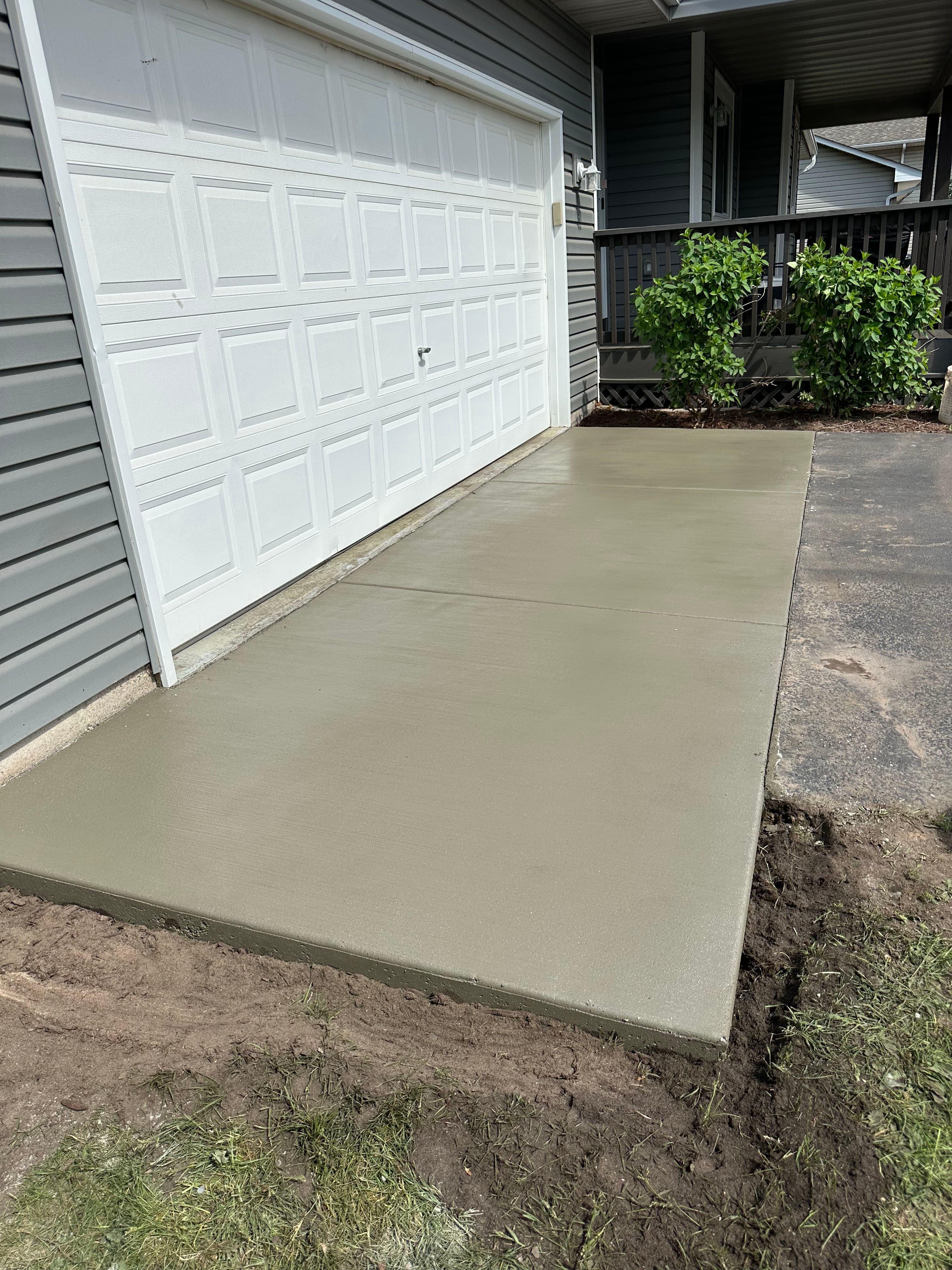 Project Fresh Concrete Aprons, Door Pads, and Sidewalk Extensions Done Right image