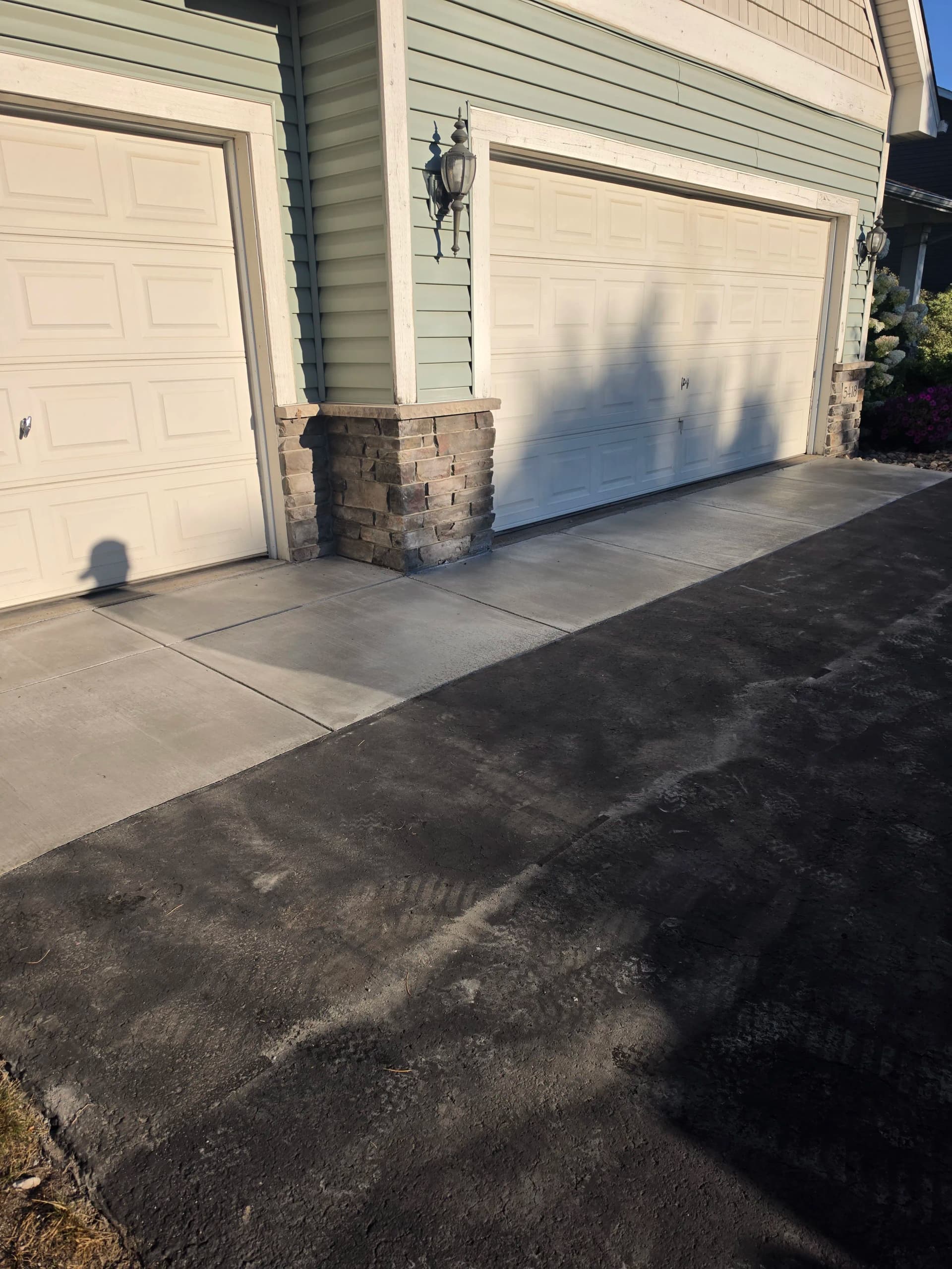 Gallery photos for Stamped Patios, Aprons, and Broom Finish Work - A Busy Week Recap: Image #6