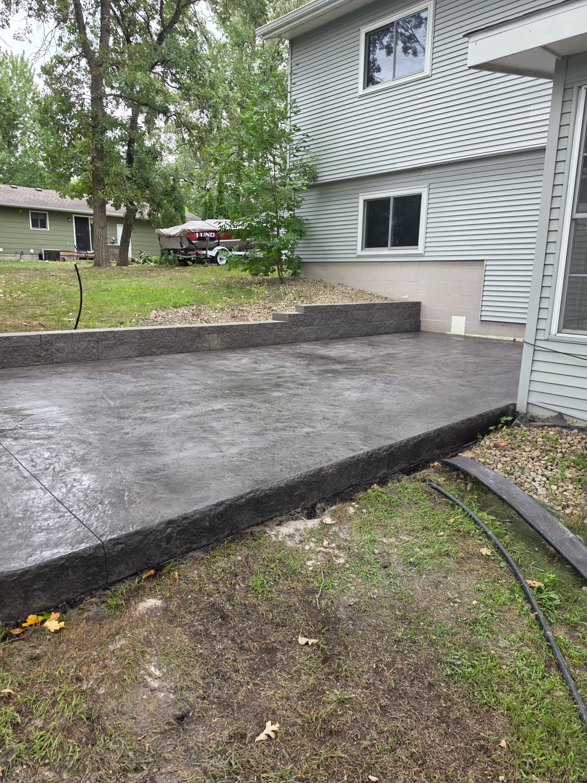 Gallery photos for Stamped Patios, Pool Decks, and Shed Aprons Across the Twin Cities Area: Image #1