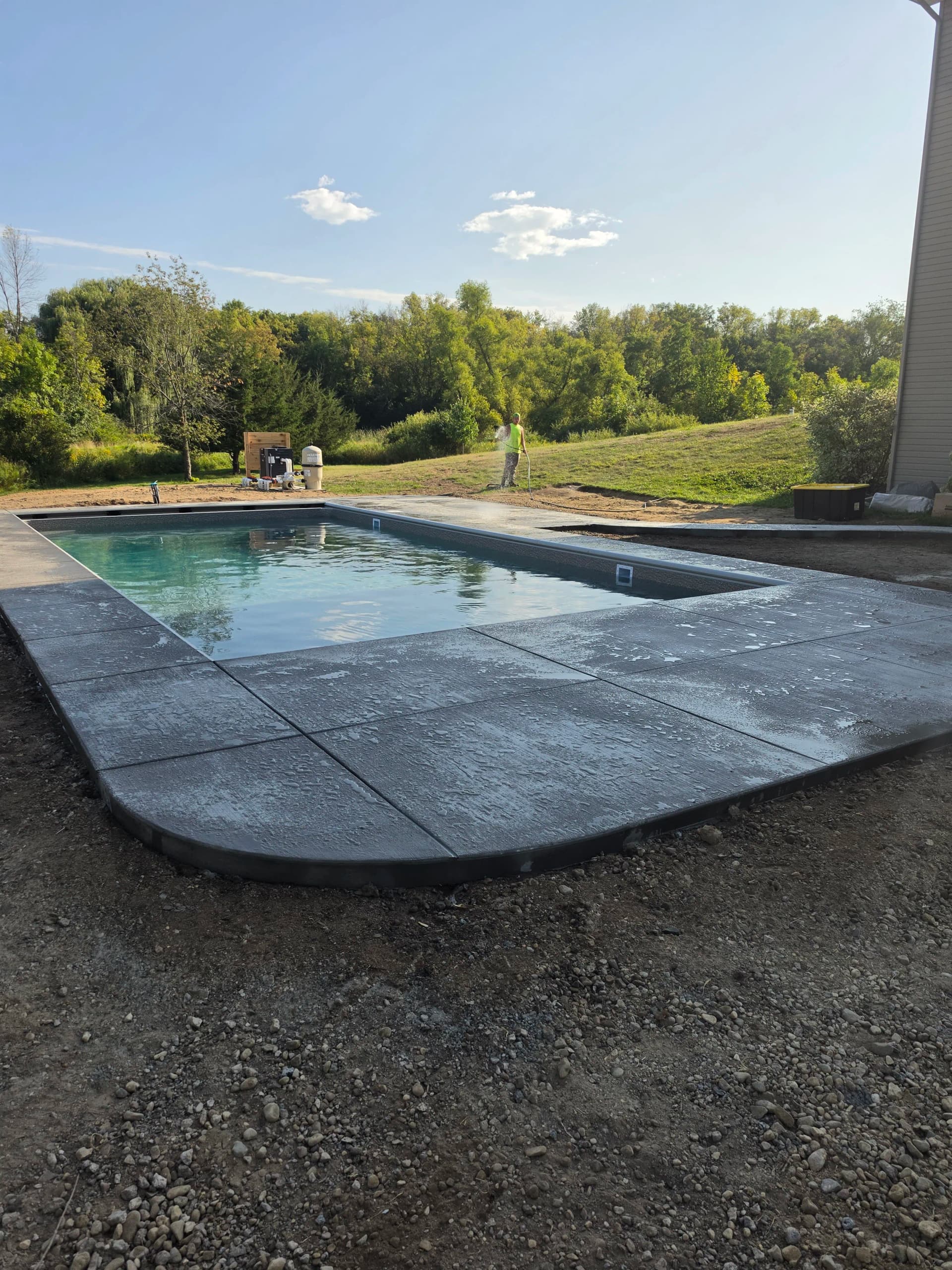 Gallery photos for Stamped Patios, Pool Decks, and Shed Aprons Across the Twin Cities Area: Image #3