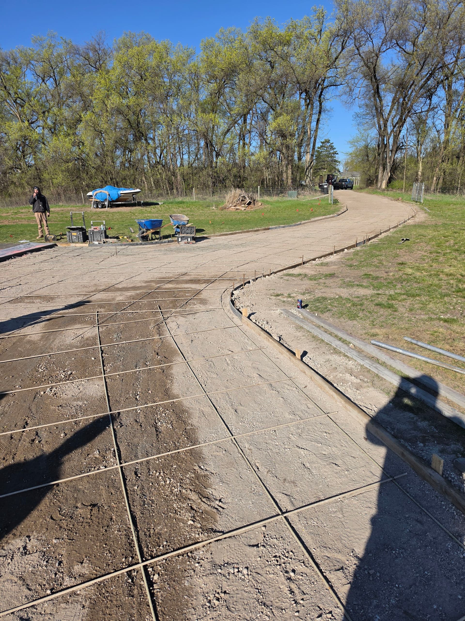 Gallery photos for 50 Yards of Concrete Poured on a Large Residential Property: Image #7