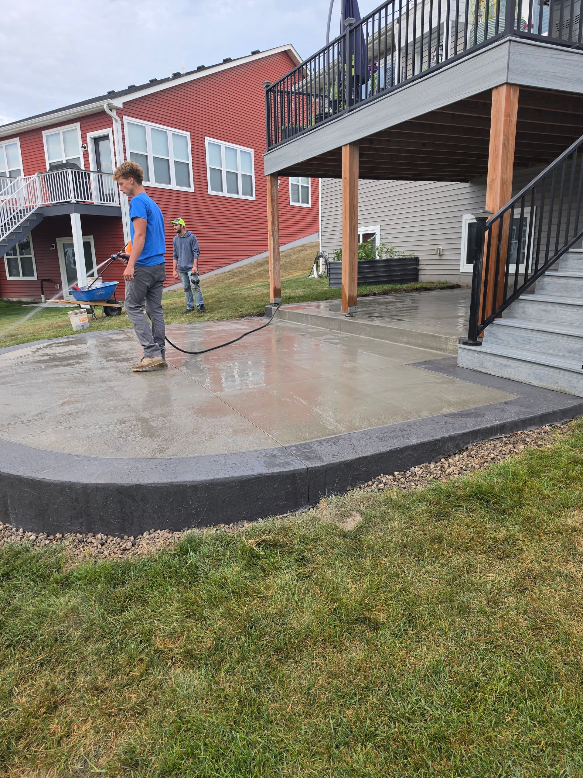 Patio, Apron, and Breezeway Concrete Work With Real Drainage Fixes image