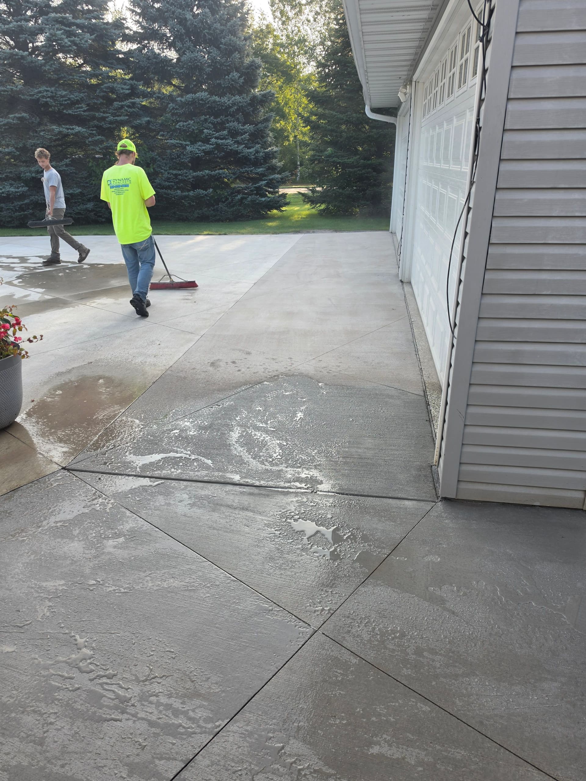 Gallery photos for Patio, Apron, and Breezeway Concrete Work With Real Drainage Fixes: Image #4