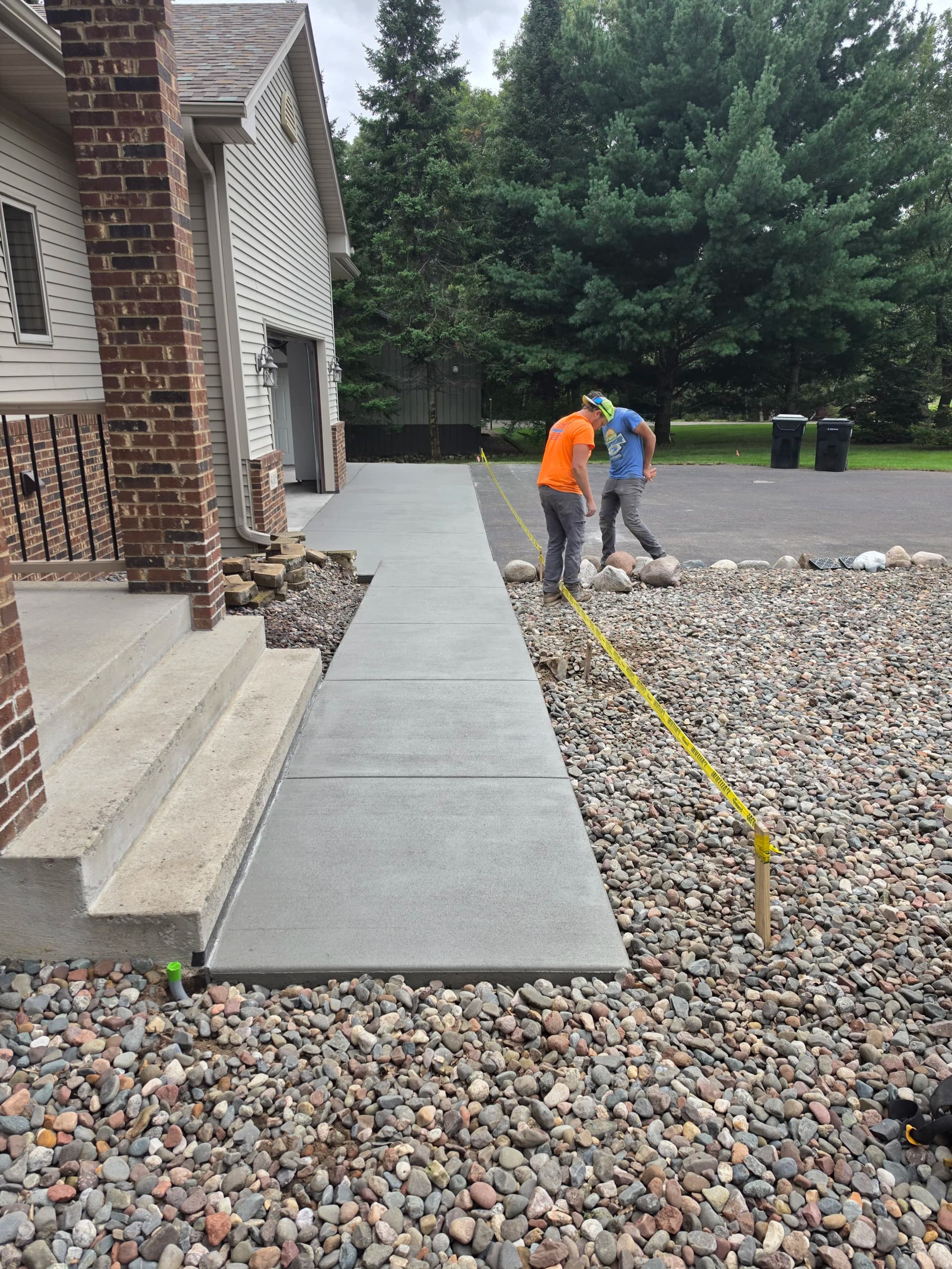 Gallery photos for Garage and Shed Concrete Tearout with Drains, Aprons, and Sidewalk: Image #6
